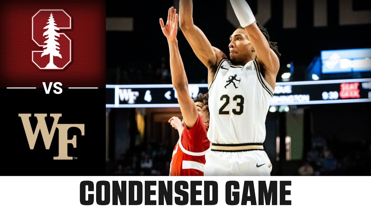 Stanford vs. Wake Forest Condensed Game | 2024-25 ACC Men's Basketball