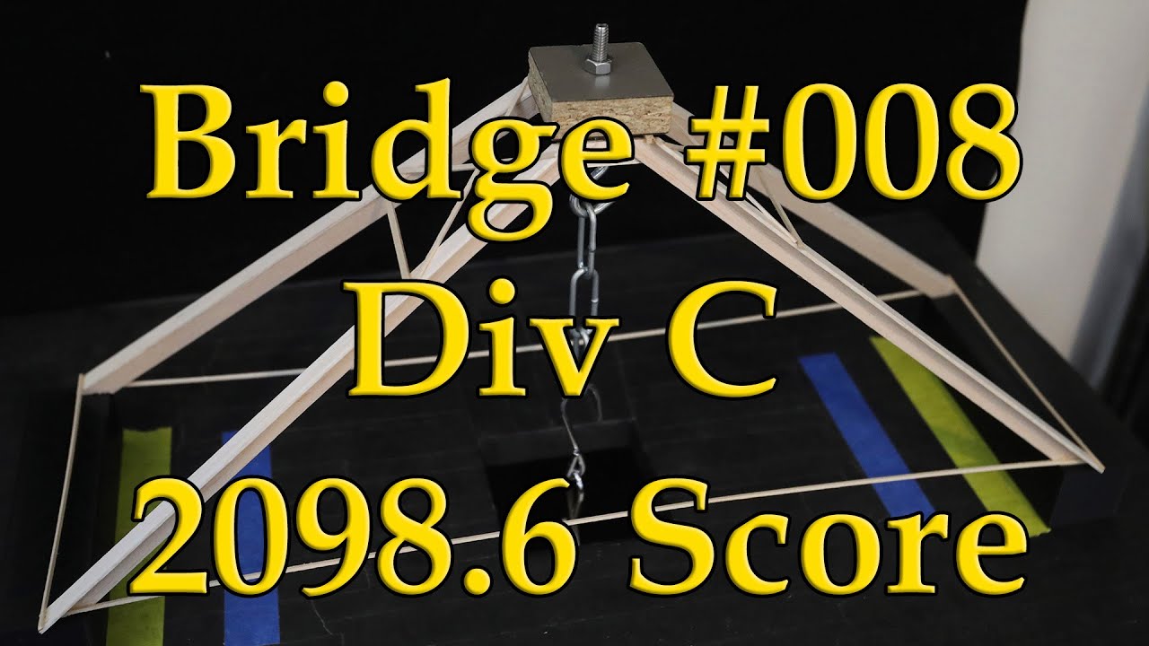 Bridge 008 Division C: Competition Score 2098.6