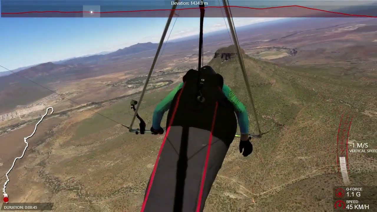 Hang Gliding the Valley of Desolation