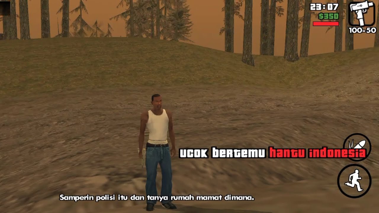 MOD DYOM Ucok Bertemu Hantu GTA SA Android original/Lite