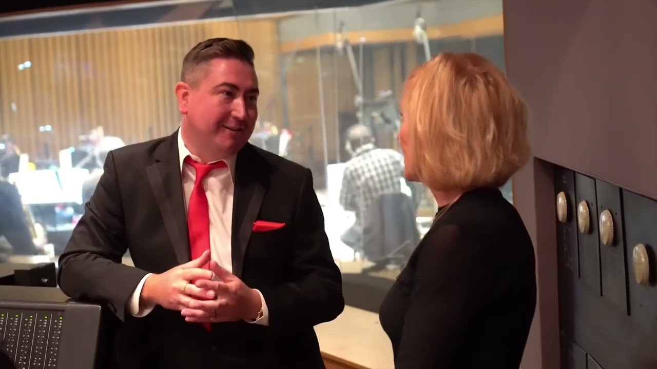 Paul Hughes behind the scenes at Capitol Studios