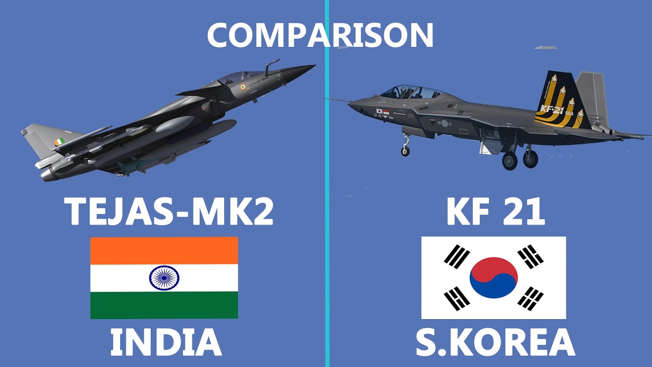 Сравнение южнокорейского KF-21 и индийского Tejas Mark 2