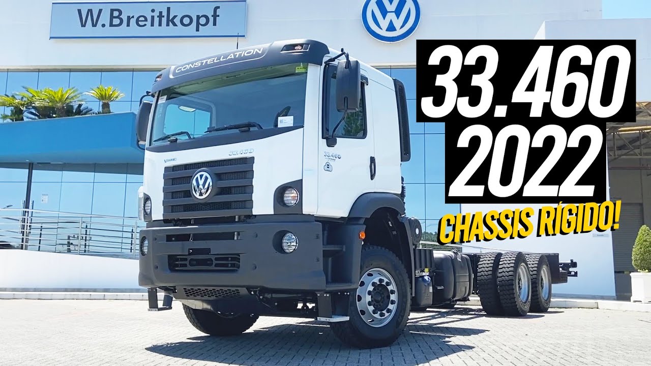 Avaliação | Novo Volkswagen Constellation 33.460 6x4 2022 | Curiosidade Automotiva®