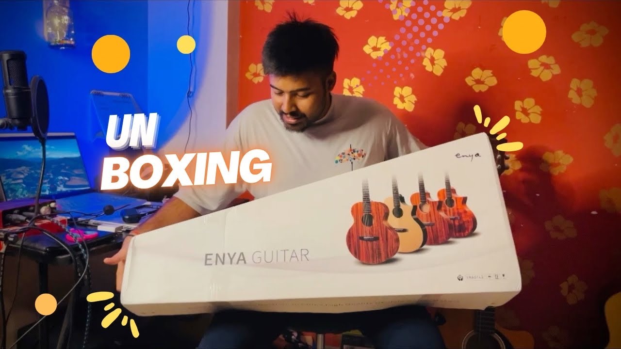 the Best Travel Size Guitar || Enya EB X1 Pro Unboxing & Review