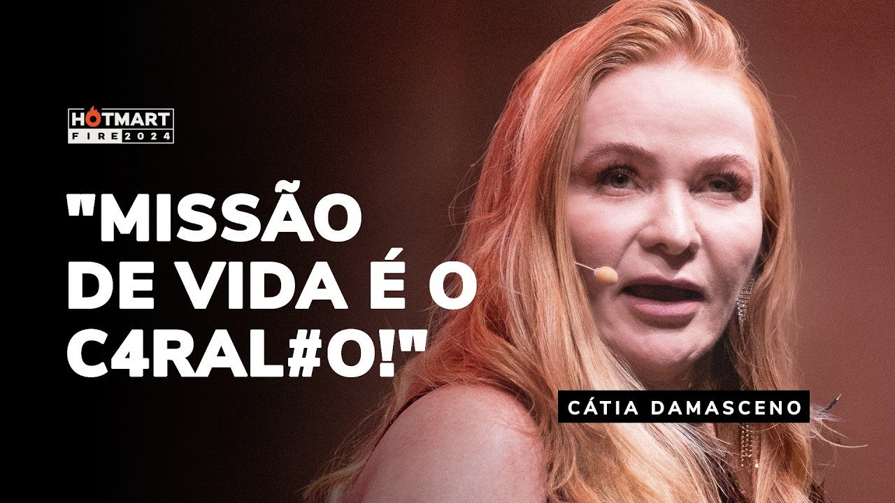 Como o MARKETING DIGITAL mudou a vida da CÁTIA DAMASCENO | Hotmart FIRE