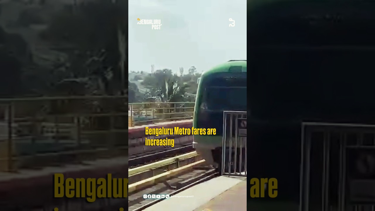 Namma metro 🚇 fares to go up, full slab wise ticket price update #bmrcl #nammametro #bengaluru