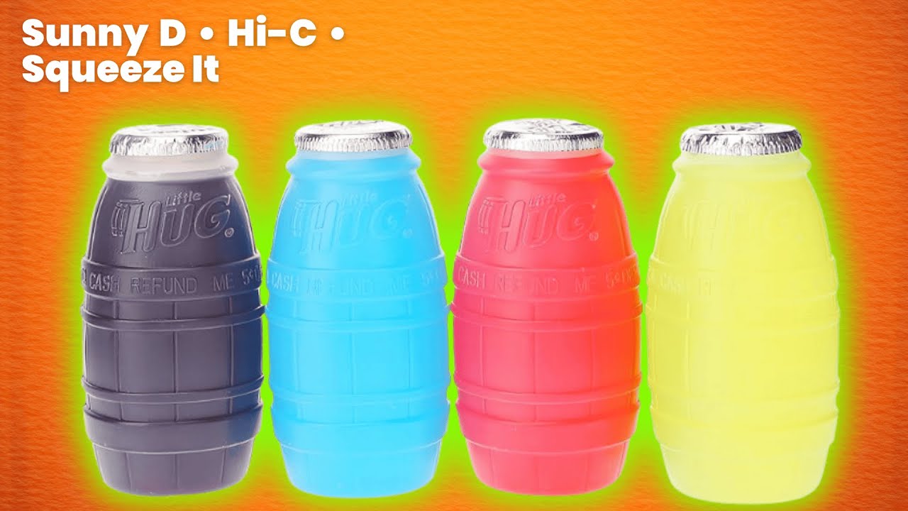 Соки для ланч-боксов, которые пытались нас убить (Sunny D, Hi-C и другие)
