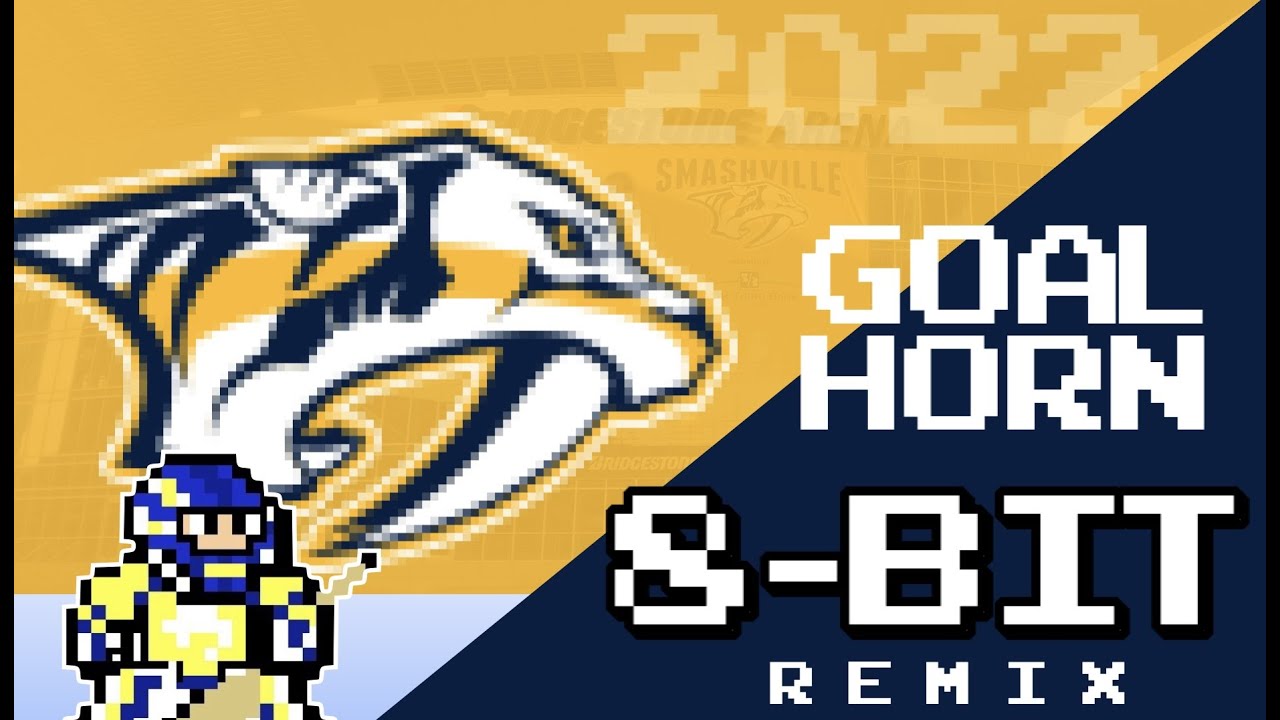 Nashville Predators 2022 Goal Horn - (8-Bit Remix)