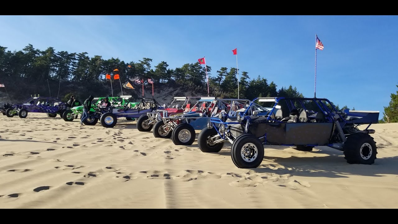 Sand Rails Winchester Bay Oregon sand dunes unedited gopro