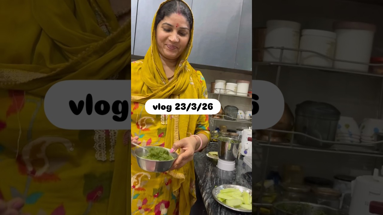 Vlog 23/3/26 #kasootaharyana #minivlog #daily vlog