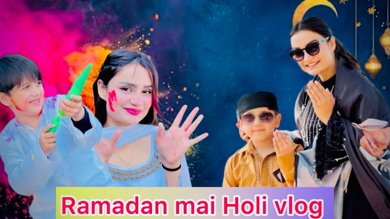 Ramadan or Holi vlog 😍 | Razika Abaan official