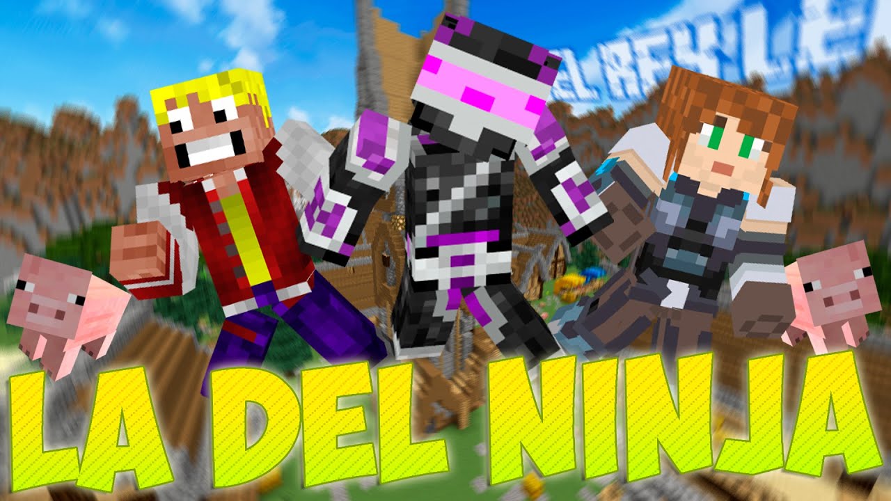LA DEL CERDITO NINJA!! | MINECRAFT: HIDE AND SEEK | Con Magoangel y LadyBoss