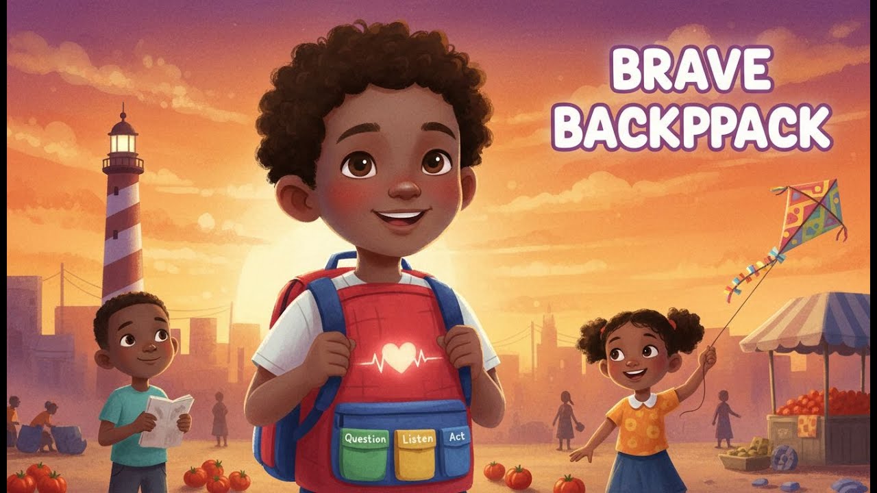 Brave Backpack Adventure 🌙 Short Bedtime Story