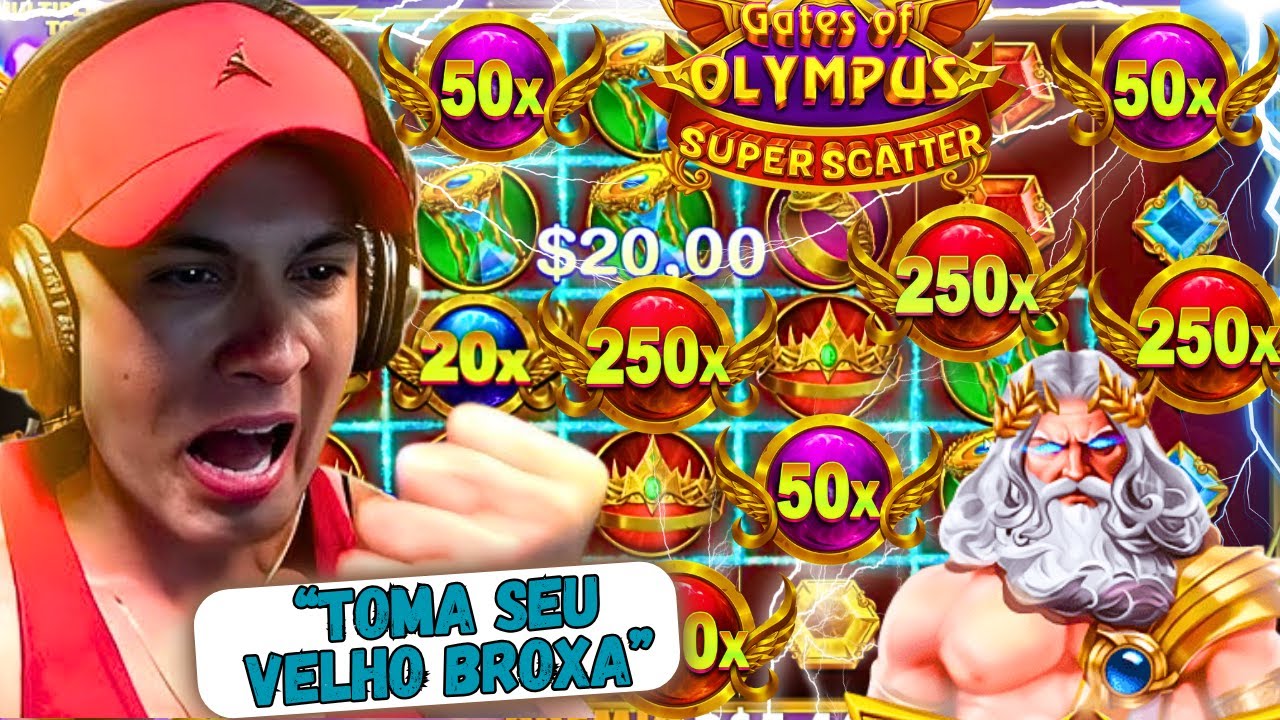 HUDSON AMORIM ACABOU COM O VELHO DO RAIO! GATES OF OLYMPUS SUPER SCATTER