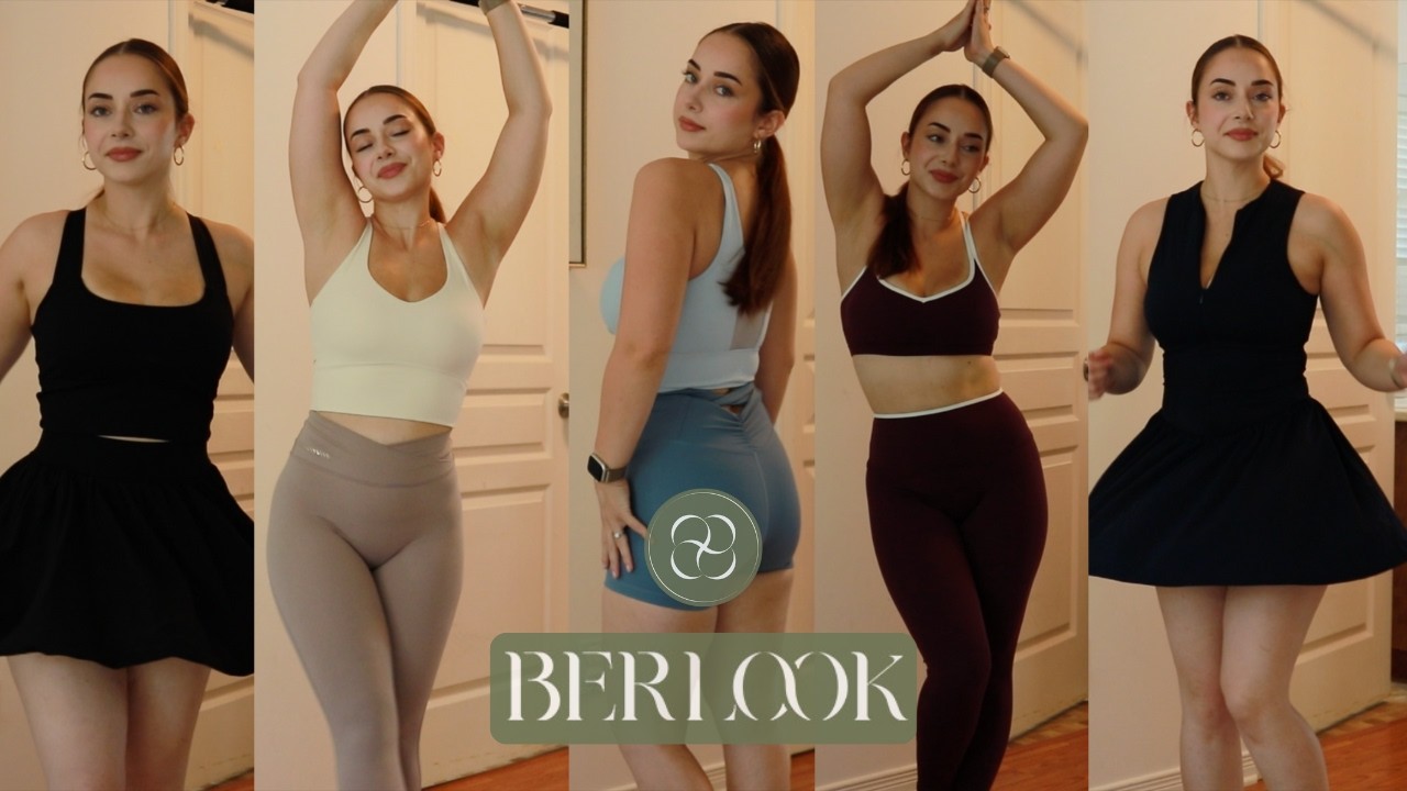 Примерка BERLOOK — 5 милых и удобных спортивных нарядов на любой случай