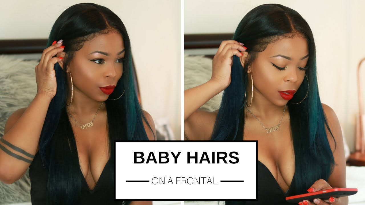 How To Do Baby Hair On A Lace Frontal