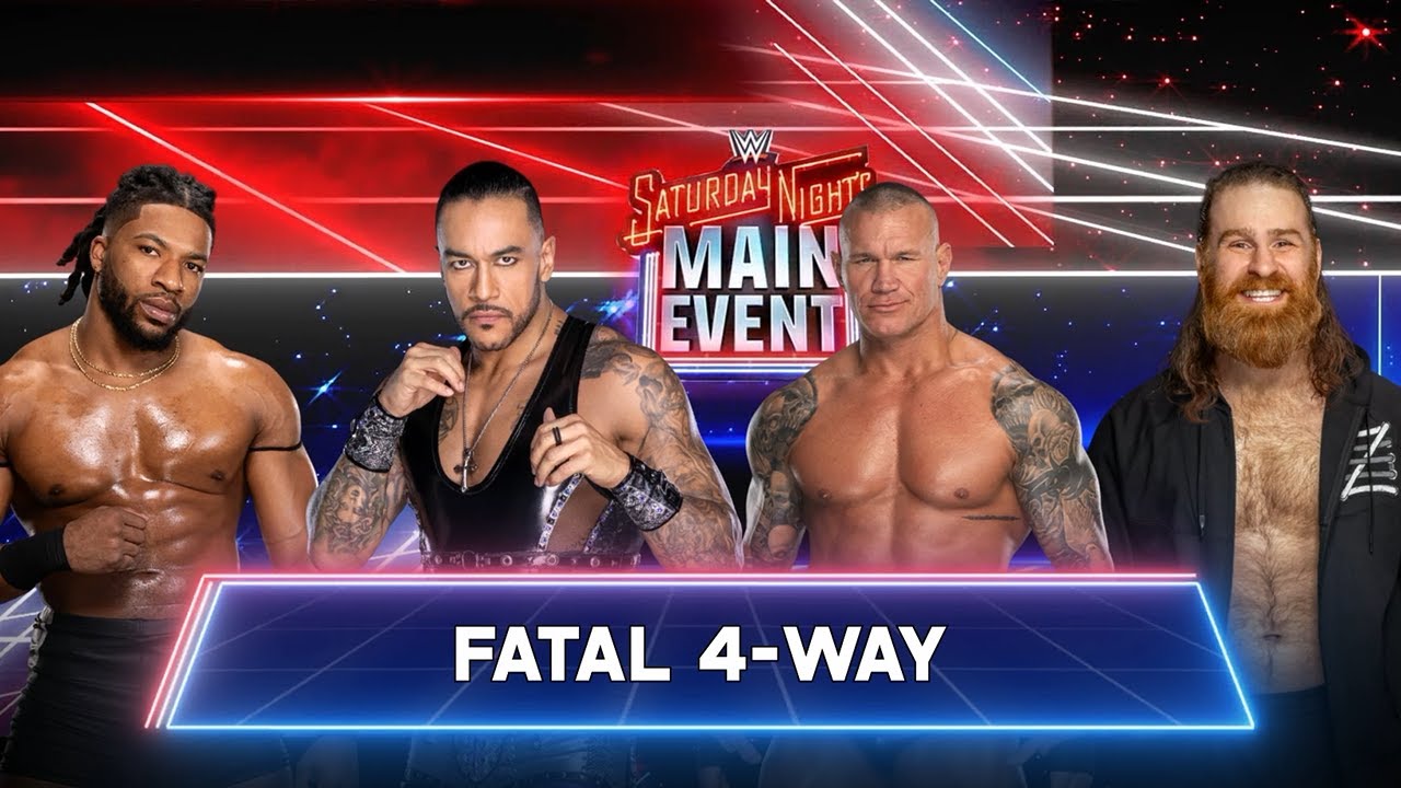 WWE 2k25 | Damian Priest vs Randy Orton vs Trick William vs Sami Zayn