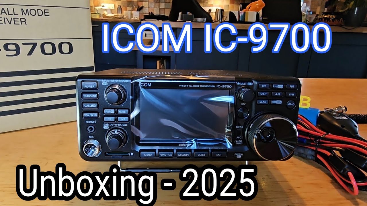 UNBOX ICOM IC9700, 2025