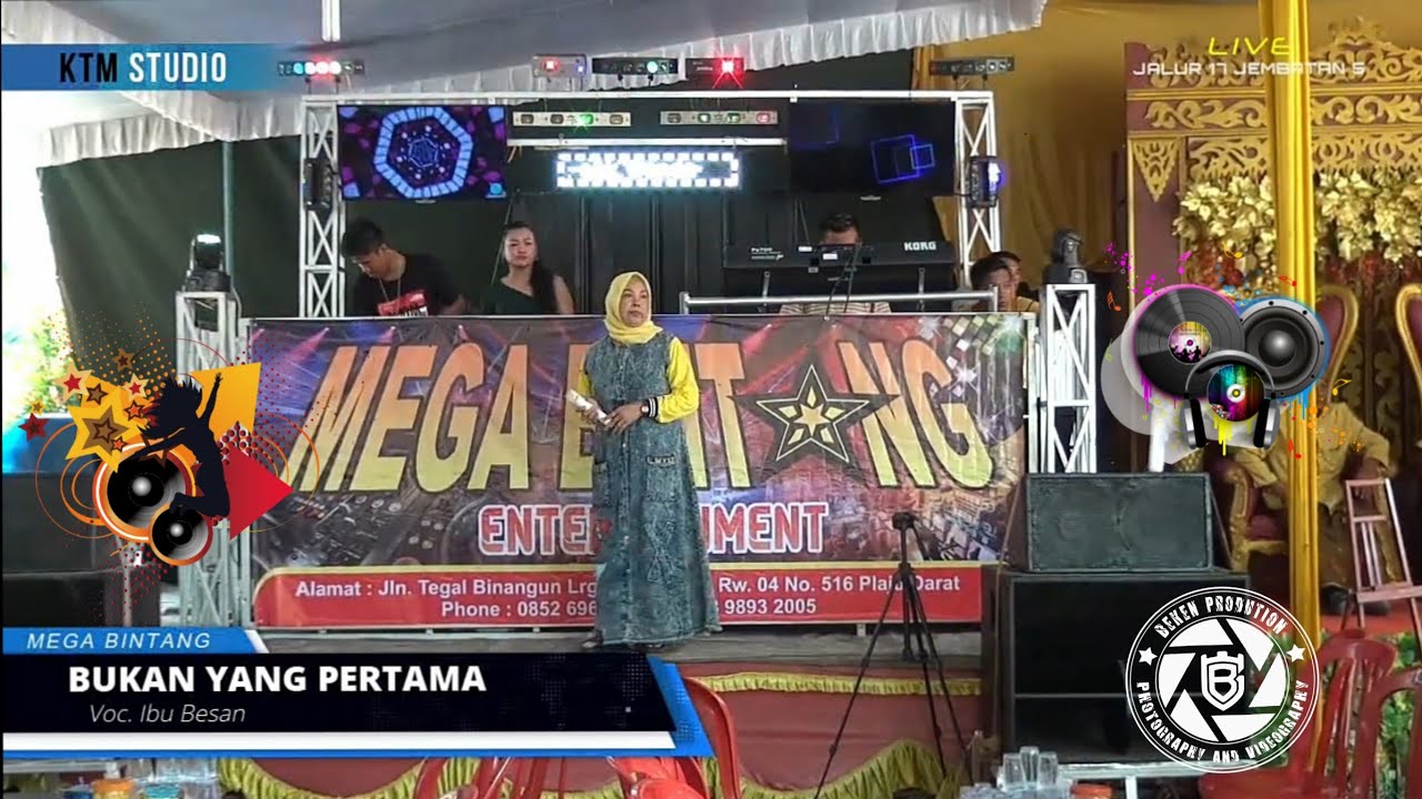 Mega Bintang | Bukan Yang Pertama | Voc. Ibu Fitri | At Jalur 17 KTM Banyuasin | Beken Production