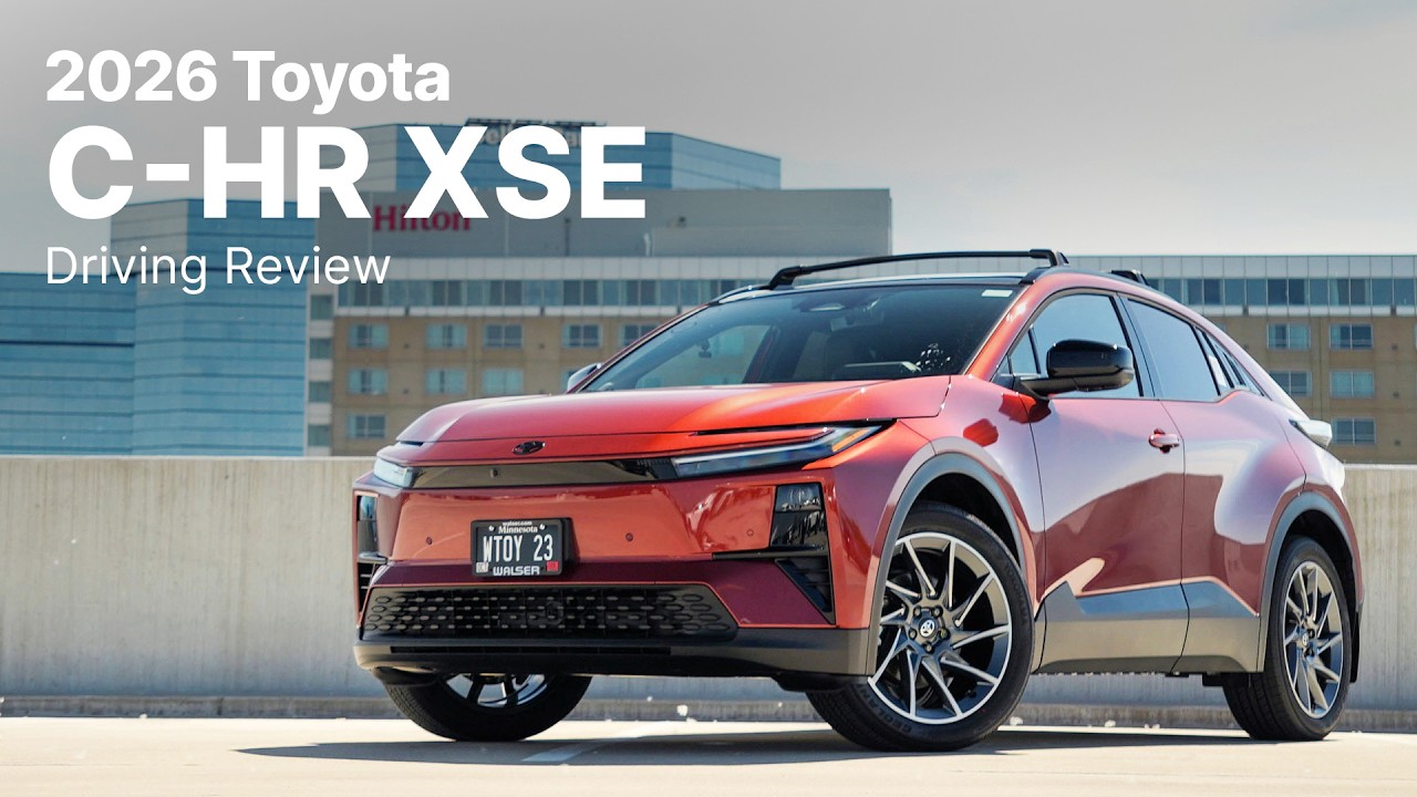 Toyota C-HR 2026 | Комплектация XSE | Тест-драйв