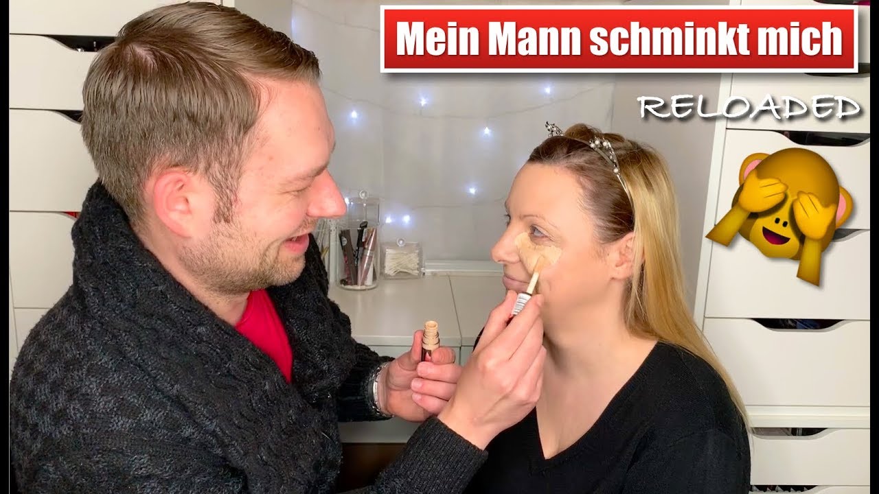 Mein Mann schminkt mich RELOADED | Ich lasse mich schminken | RealSweetSunny