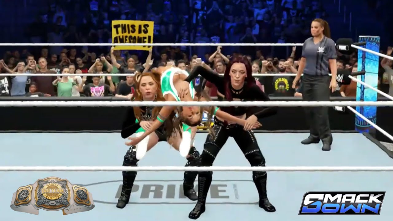 WWE 2K25 SMACKDOWN - THE BELLA TWINS VS. THE UNHOLY UNION: WWE WOMEN'S TAG TEAM CHAMPIONSHIP