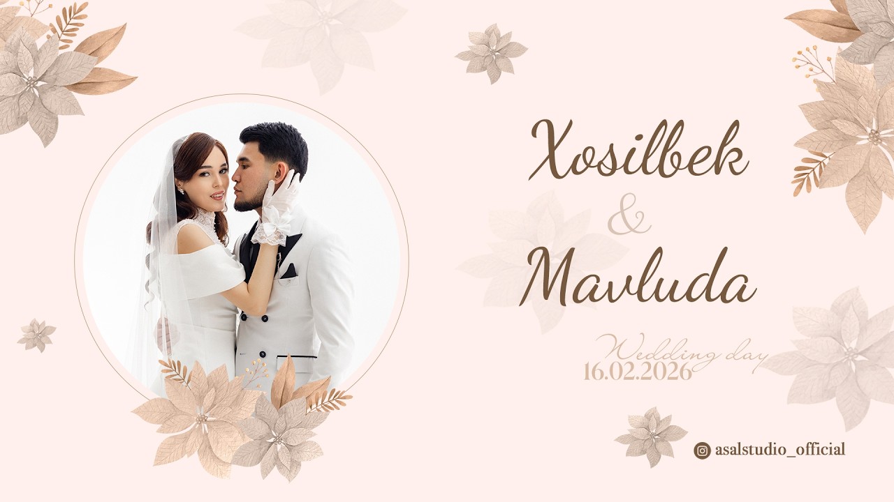 Xosilbek & Mavluda (Wedding Day) (Omad Tõyxonasi) 16.02.2026 LIVE