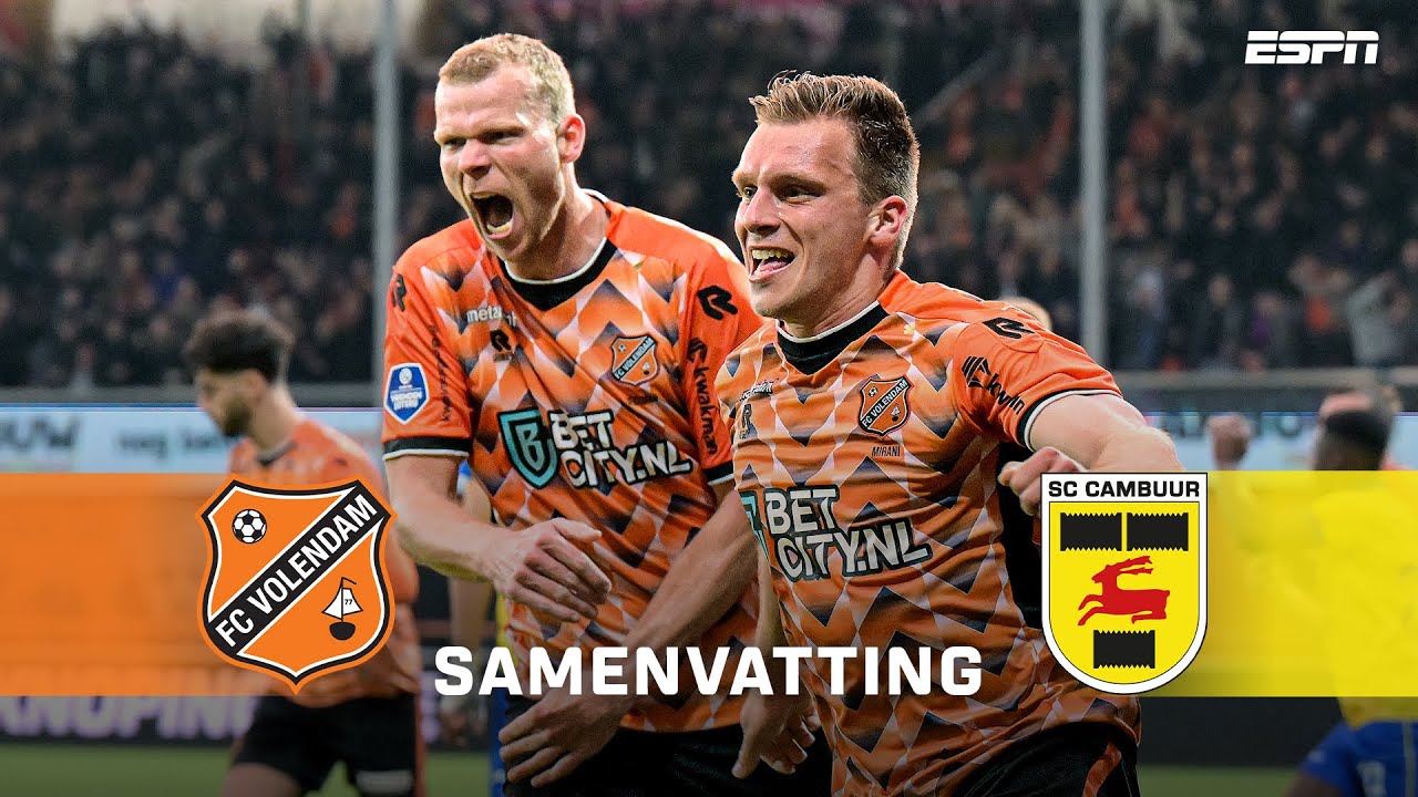 DAMON MIRANI met 2️⃣ GOALS de grote man bij Volendam 🟠 | Samenvatting FC Volendam - SC Cambuur