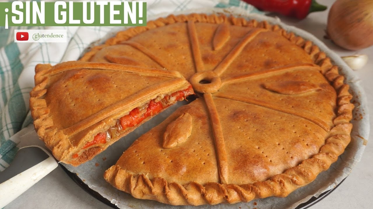 EMPANADA SIN GLUTEN de pimientos asados y atún