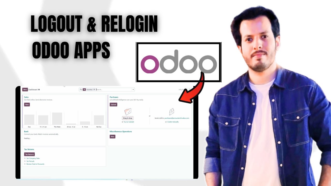 How to Logout and Login Again in Odoo Apps | Easy Step-by-Step Guide