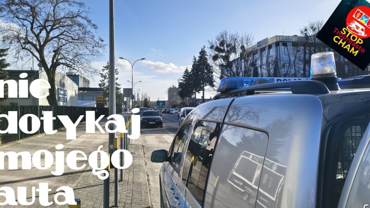 Gdynia Nie dotykaj mojego BMW policja odholuje ?  Part 08\2026 (26)