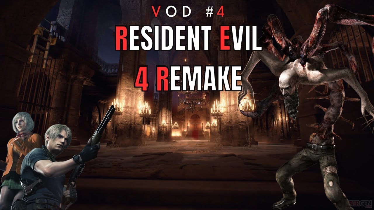 BORDEL ASHLEYYYYYYY !! - VOD#4 RESIDENT EVIL 4 REMAKE