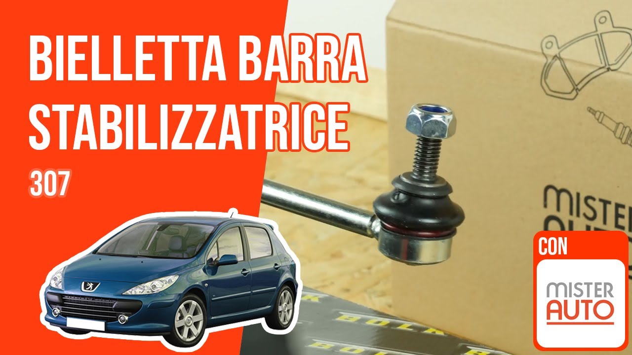 Sostituzione bielletta barra stabilizzatrice Peugeot 307 🚗