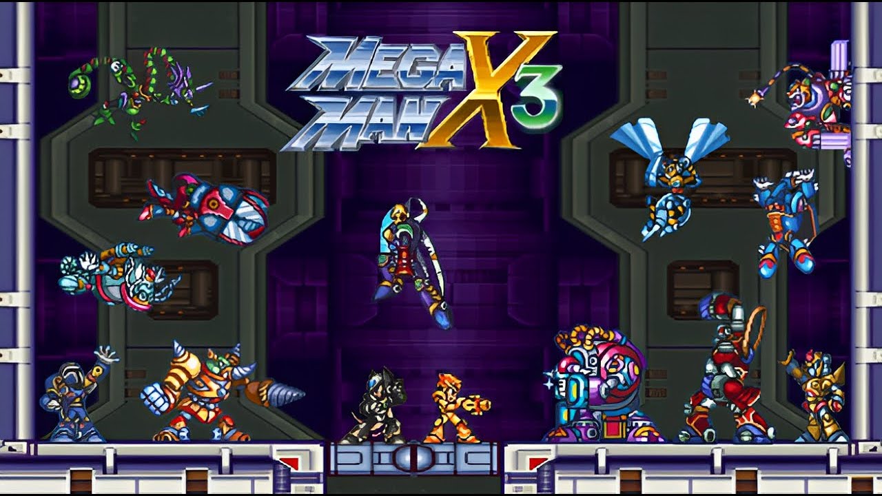 Megaman X3: Black Zero VS All Bosses