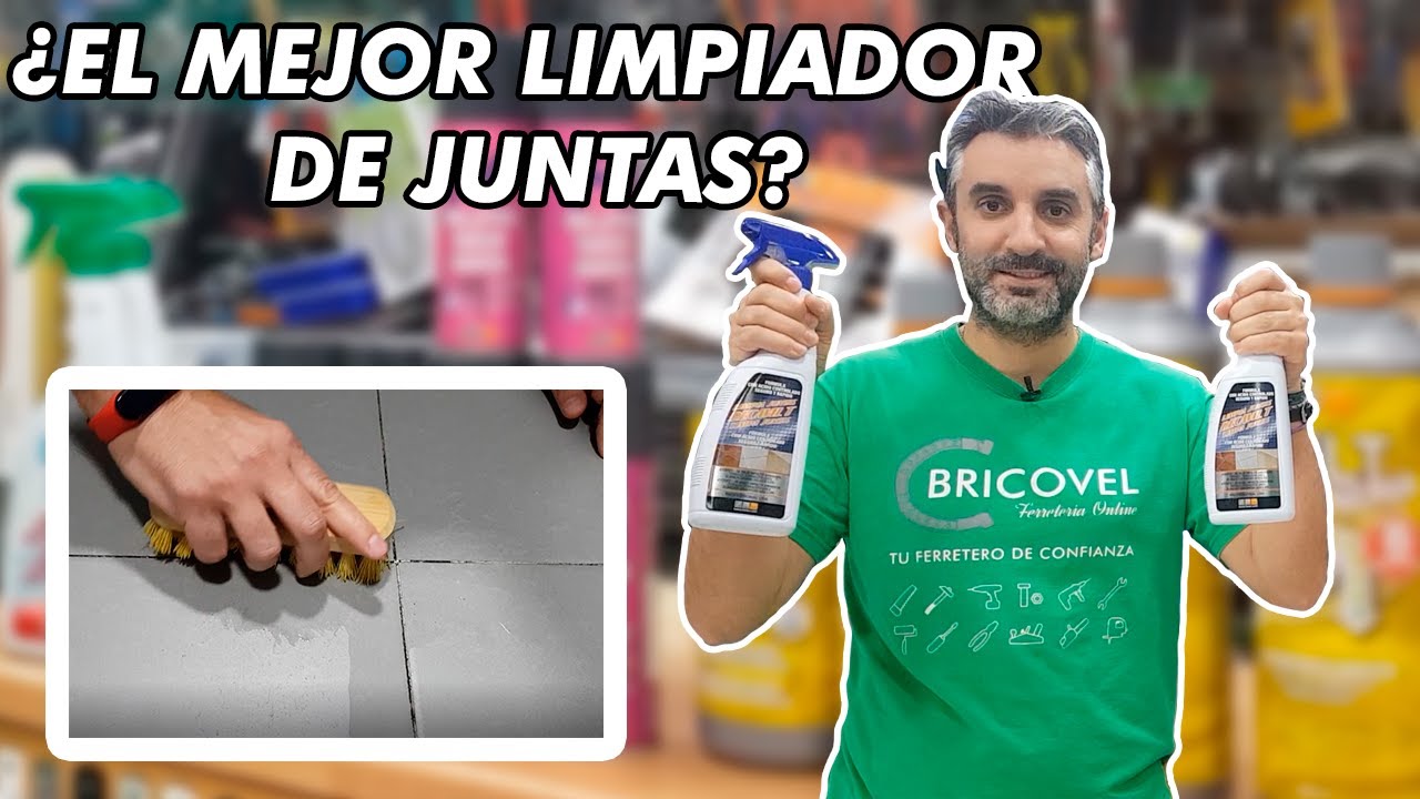 ASÍ ES EL MEJOR LIMPIA JUNTAS DE SUELO