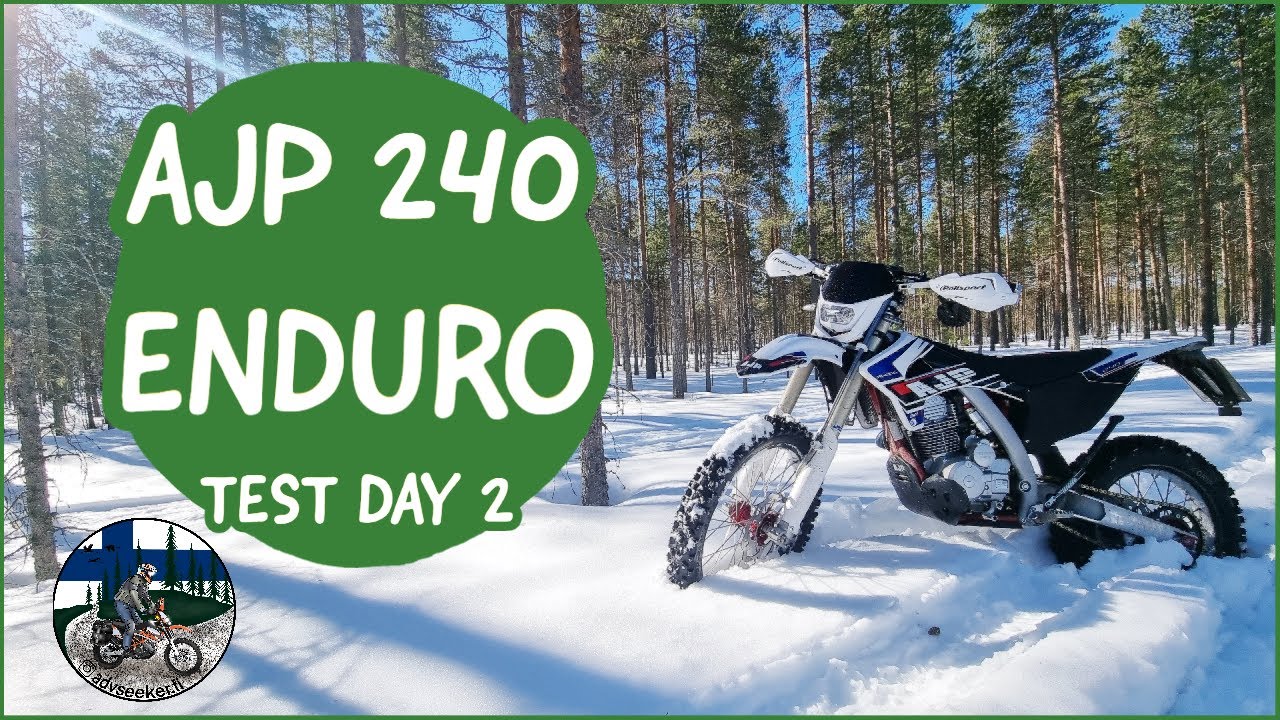 AJP 240 Enduro test day 2