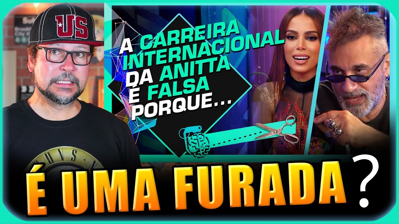 ANITTA e REGIS TADEU CARREIRA INTERNACIONAL É UMA MENTIRA CORTE COMENTADO by Marcio Guerra