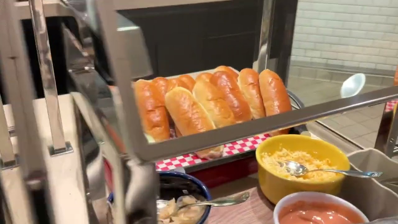 Word Fresh Market Buffet Tour on Lido Deck of Princess Emerald Cruise Ship