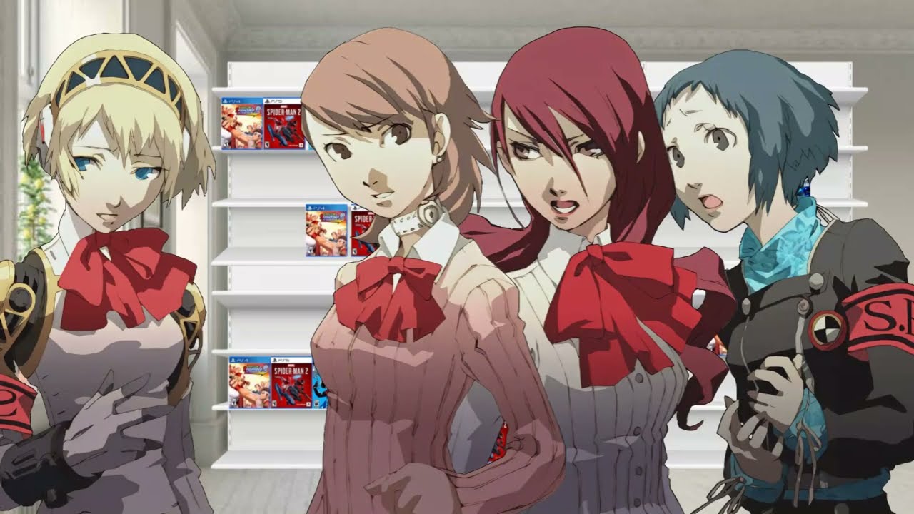 Persona 3 AI Voice Parody ReBirth: The Girls Go Shopping