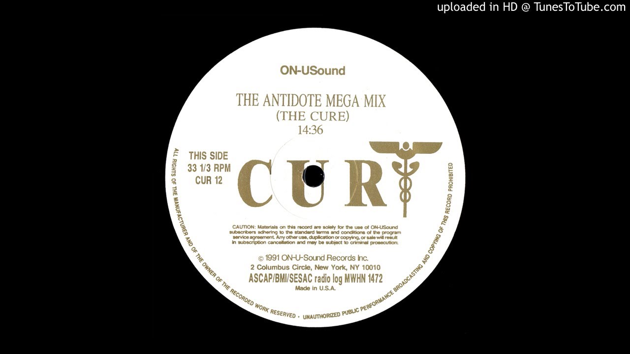 The Cure - The Antidote Mega Mix