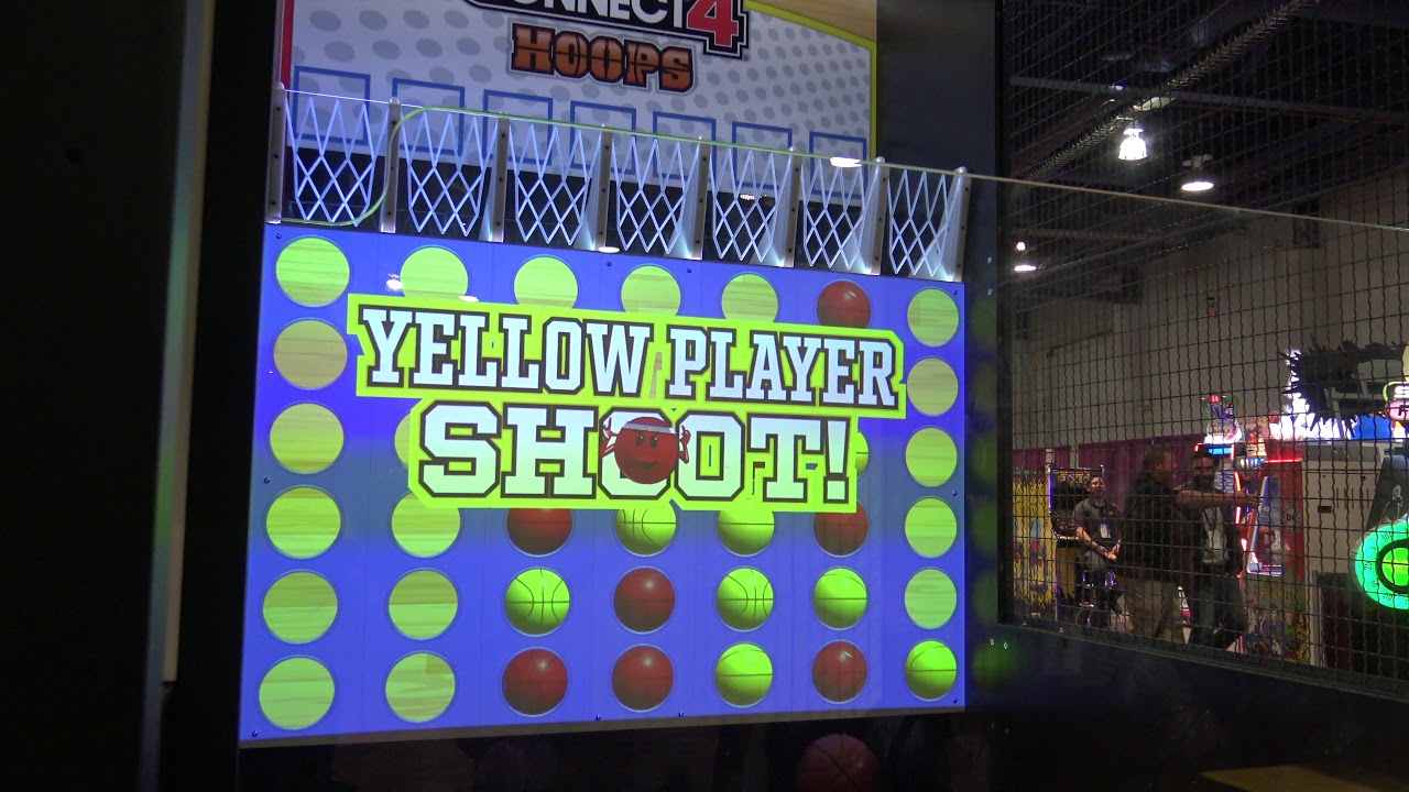 Connect 4 Hoops (Bay Tek Games, Bowl Expo '18)