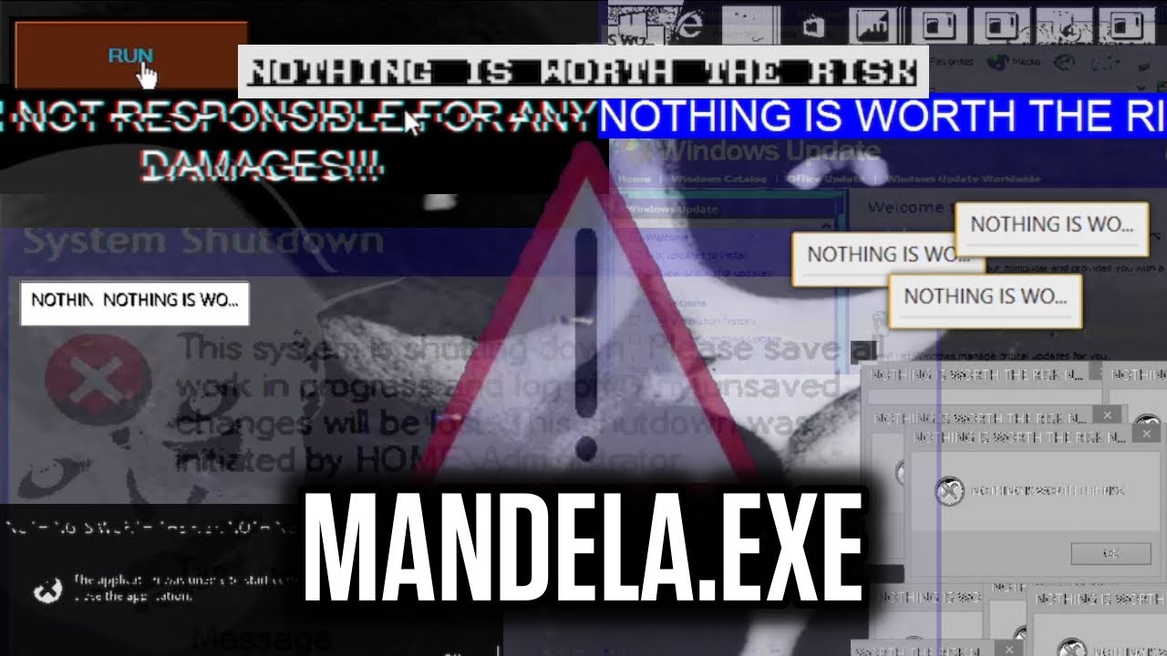 Trojan Creepypasta MANDELA.EXE akan Membuat PC Ketakutan - Emang Seseram itu???