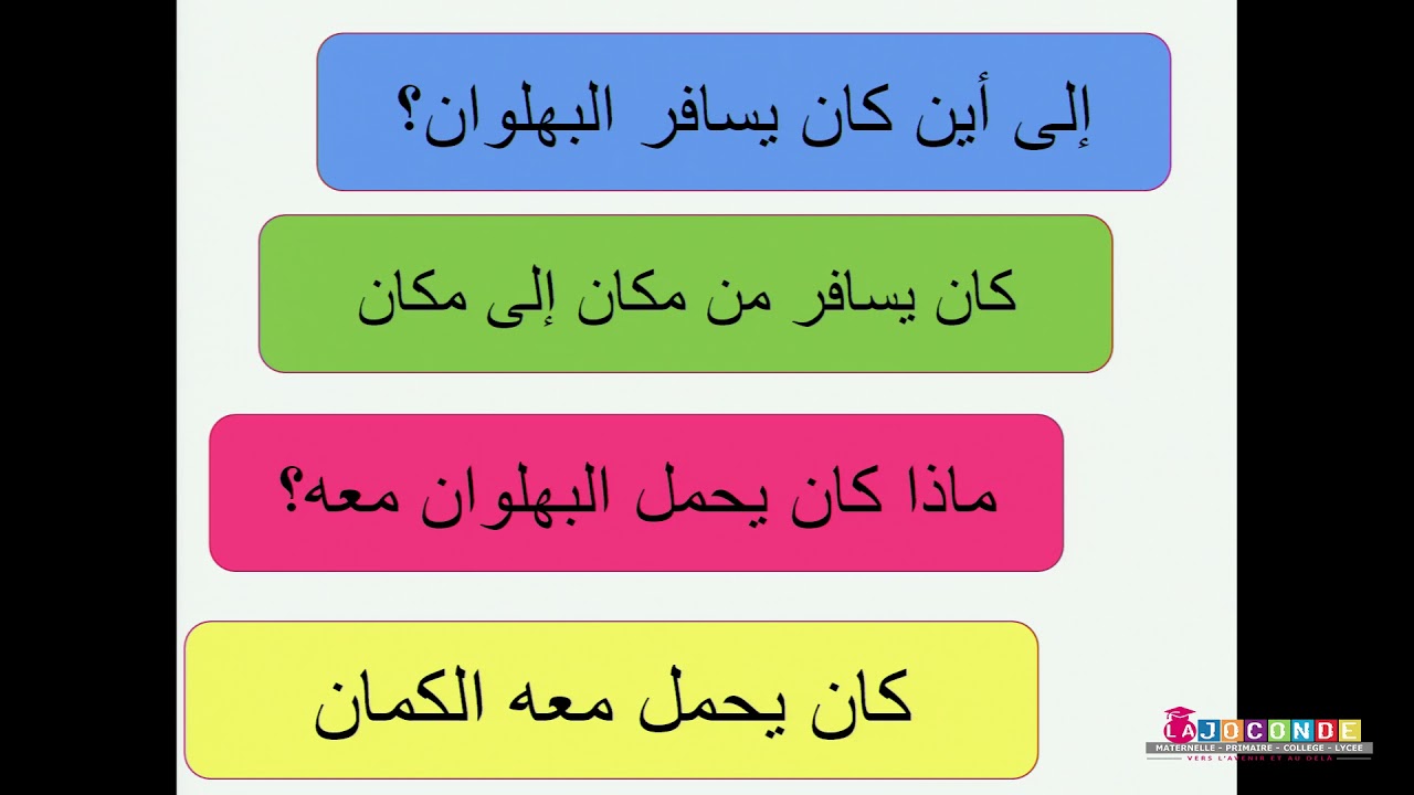 1 AEP   عدنان و البهلوان MAJUSCULE SCHOOL ACADEMY