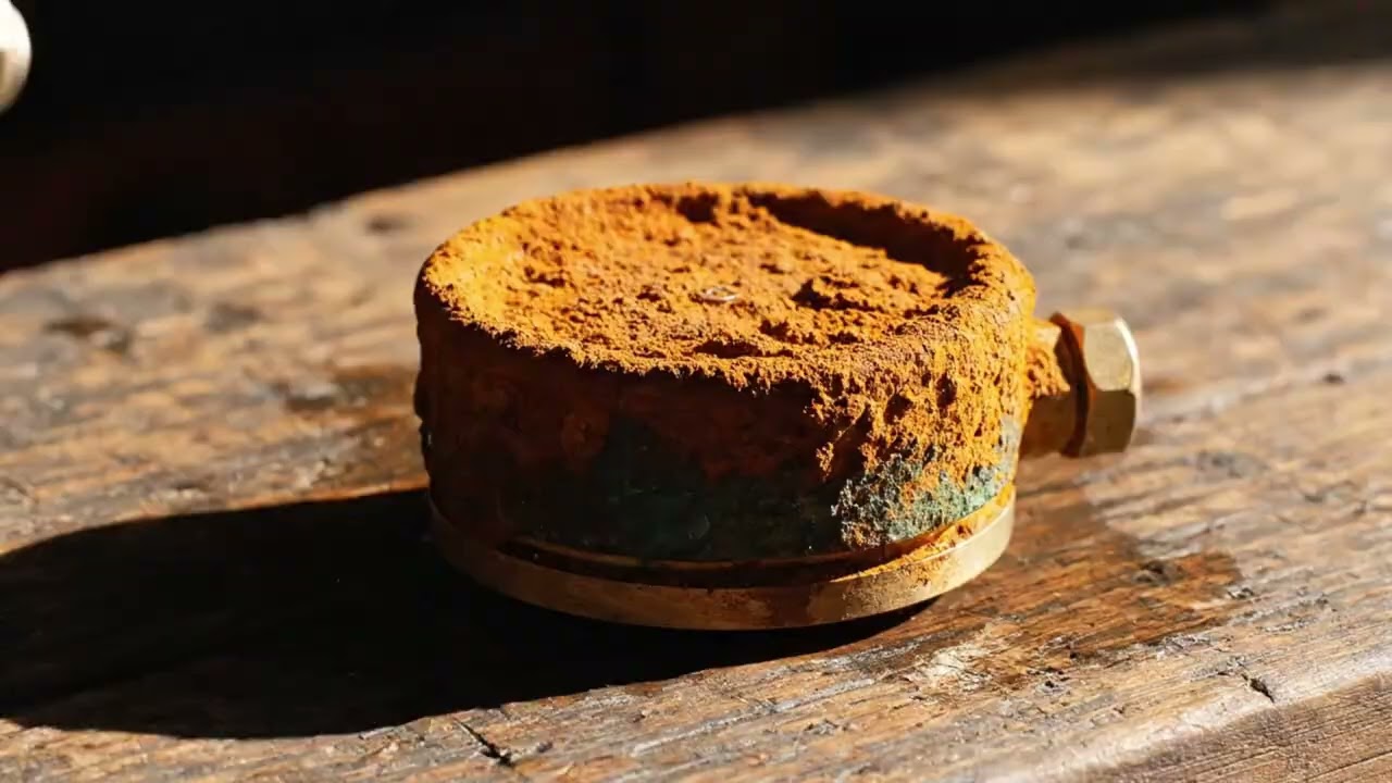Extreme Rust Removal! Restoring a Rusted Pressure Gauge Housing | Satisfying  & Cleaning