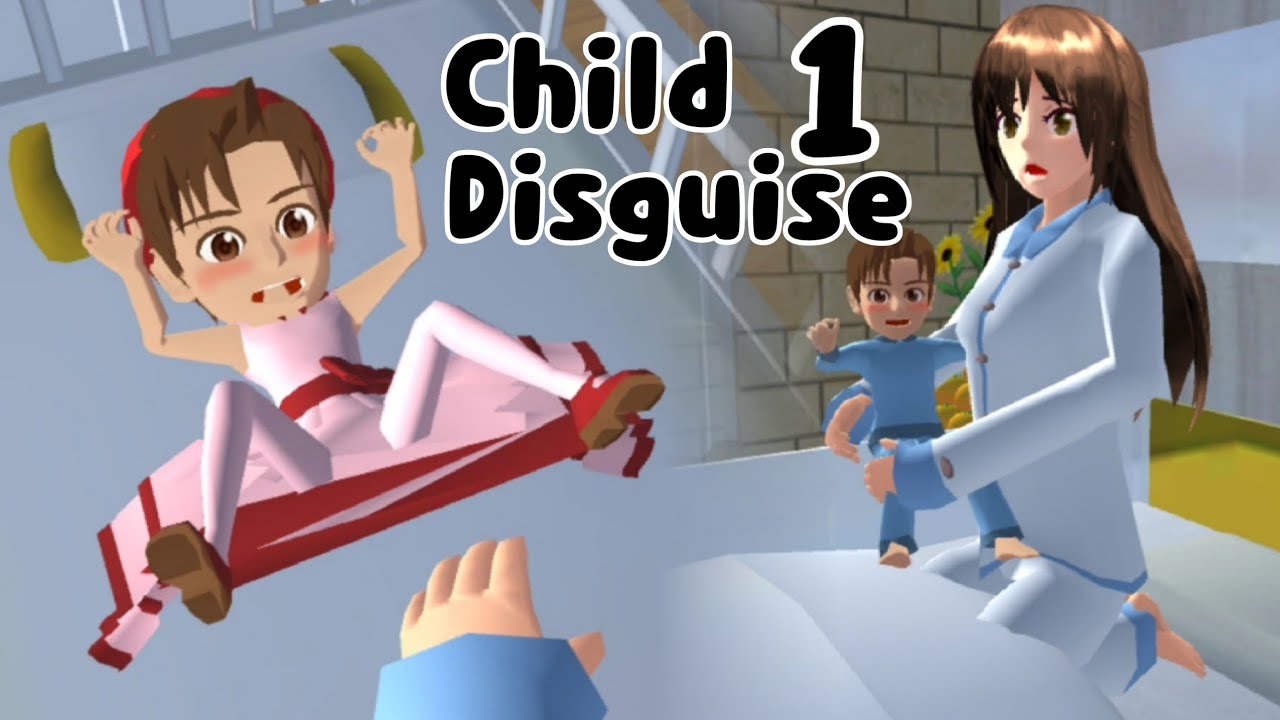 Детская маскировка (часть 1) | Грустная история | Sakura School Simulator