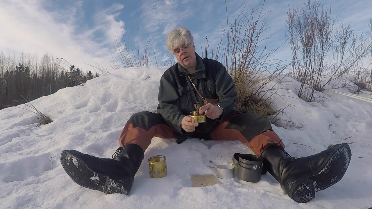 In Winter with Optimus Svea