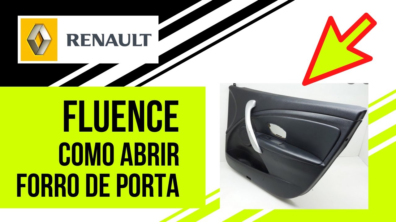 ✅ Como Abrir Forro de Porta | Renault Fluence