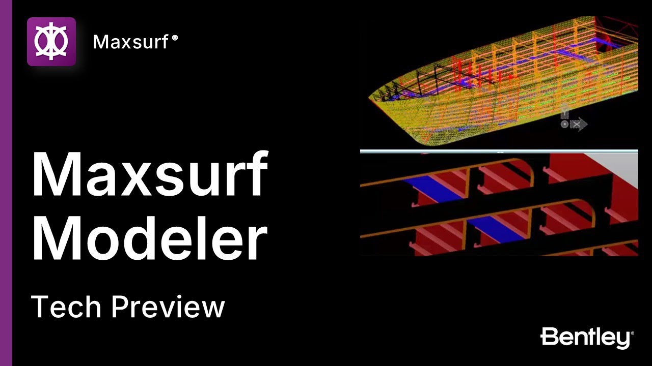 Maxsurf Modeler 24.00.02 Tech Preview