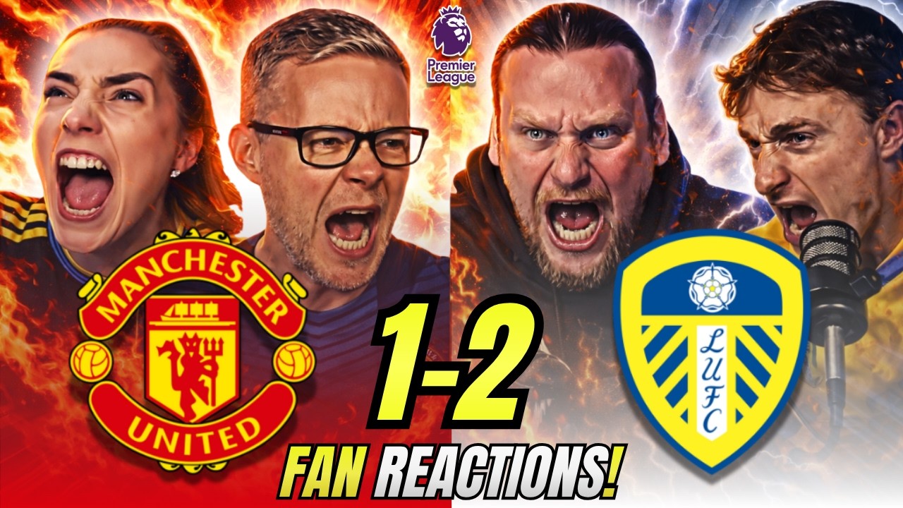 Man United Fans FUMING 😡 Reactions to Man United 1-2 Leeds United | Premier League Fan Reactions