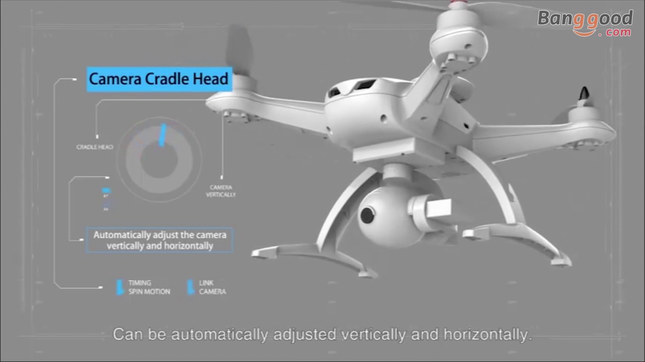 Drone com GPS  Bom e Barato - CG035 Brushless